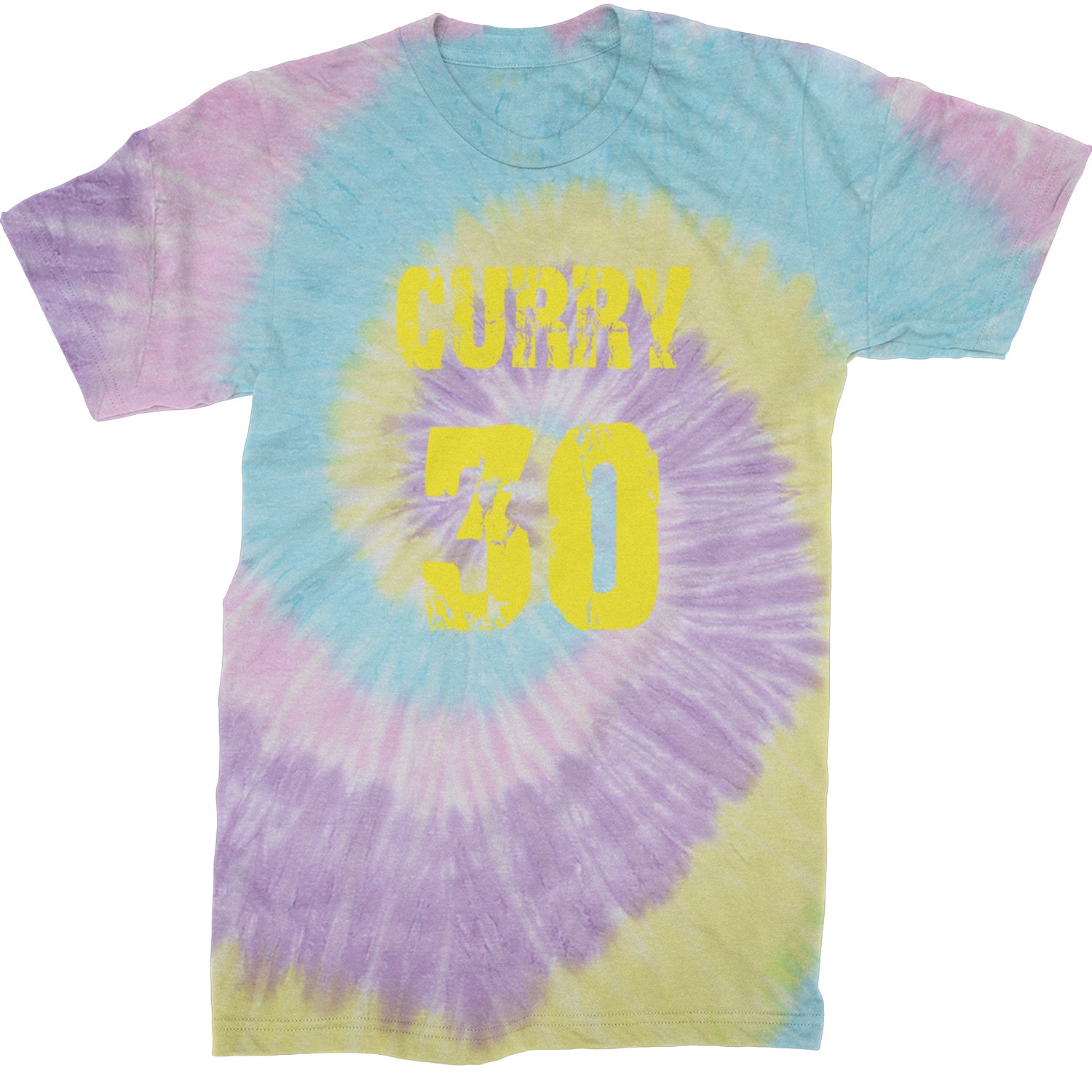 Curry #30 Mens T-shirt Tie-Dye Jellybean