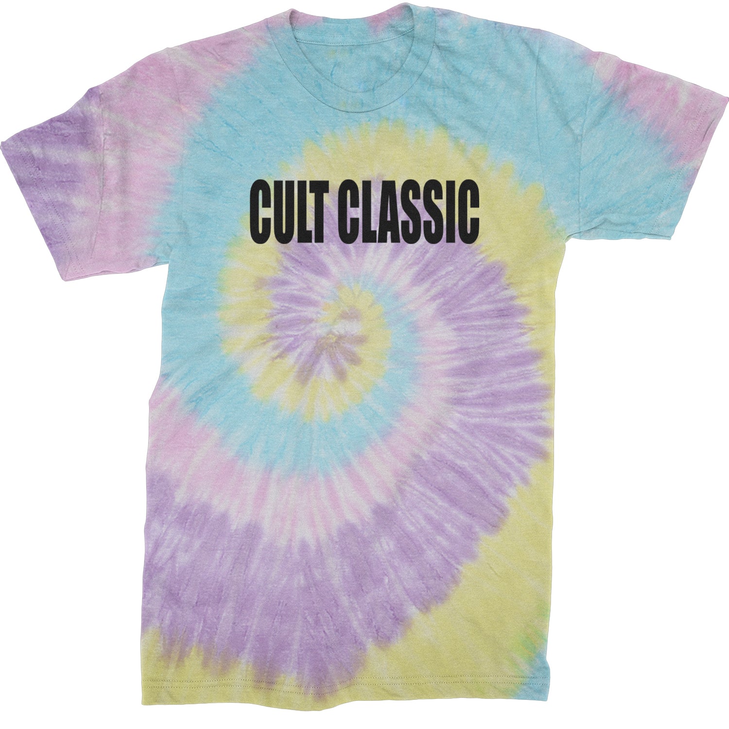 Cult Classic Pop Music Club  Mens T-shirt Tie-Dye Jellybean