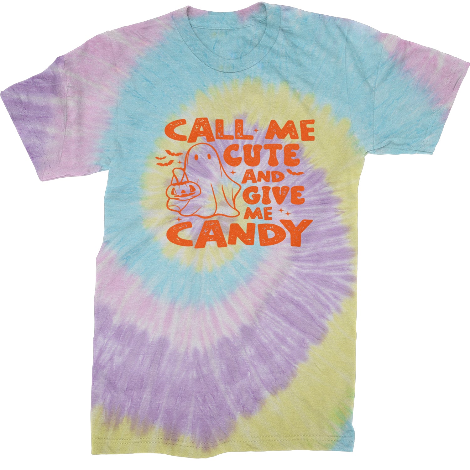 Call Me Cute And Give Me Candy Mens T-shirt Tie-Dye Jellybean