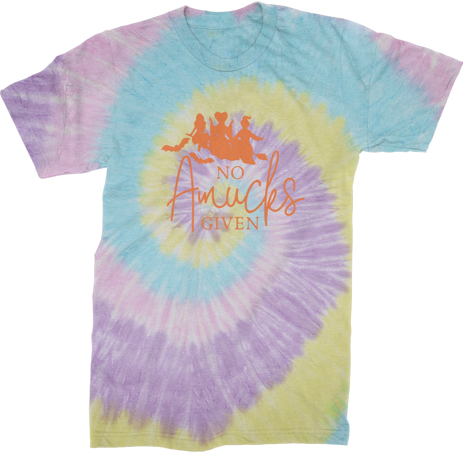 No Amucks Given Hocus Pocus Mens T-shirt Tie-Dye Jellybean