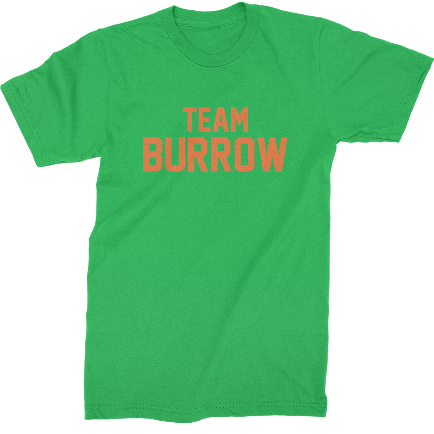 Team Burrow Cincinnati Mens T-shirt Kelly Green