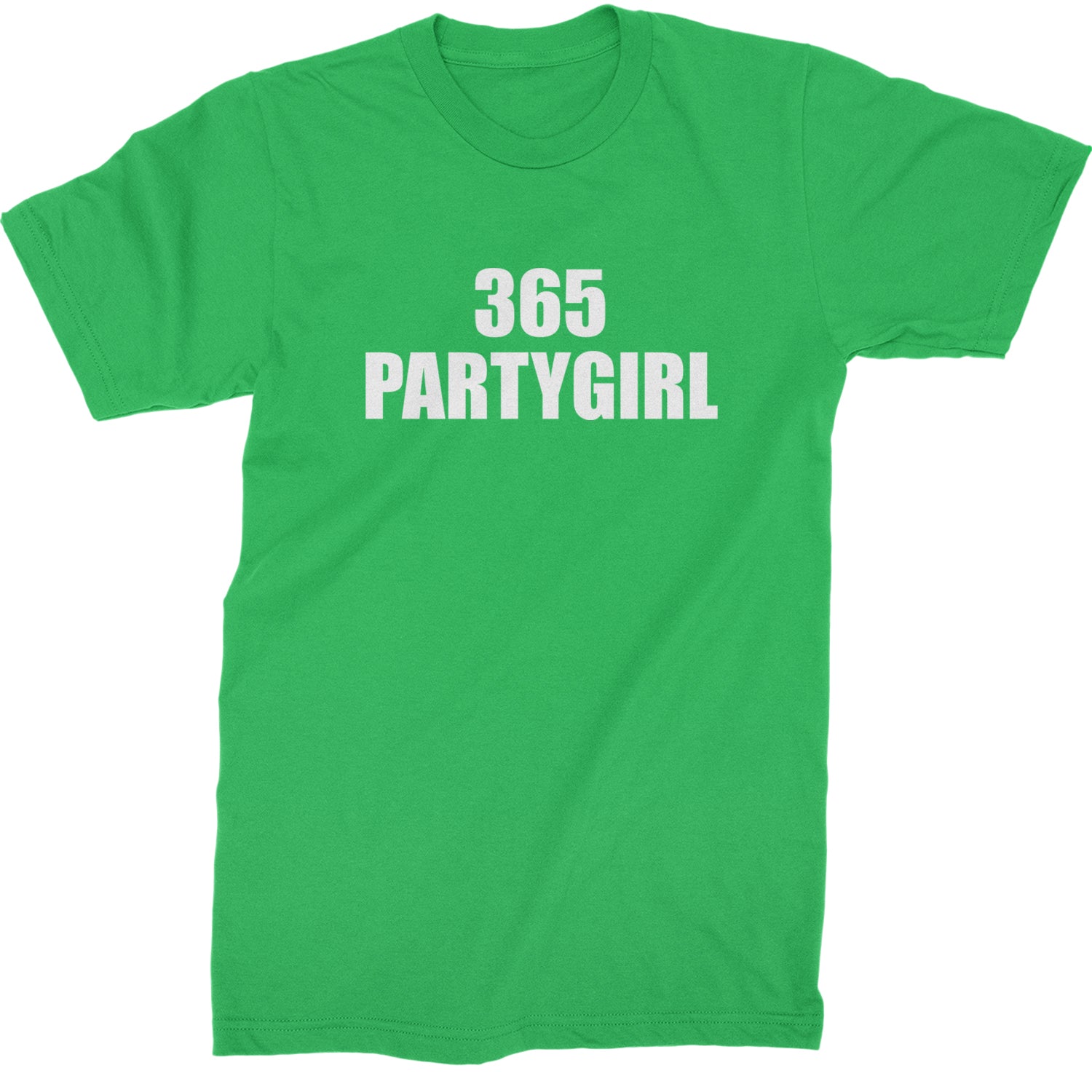 365 Party Girl Brat Girl Summer Mens T-shirt Kelly Green