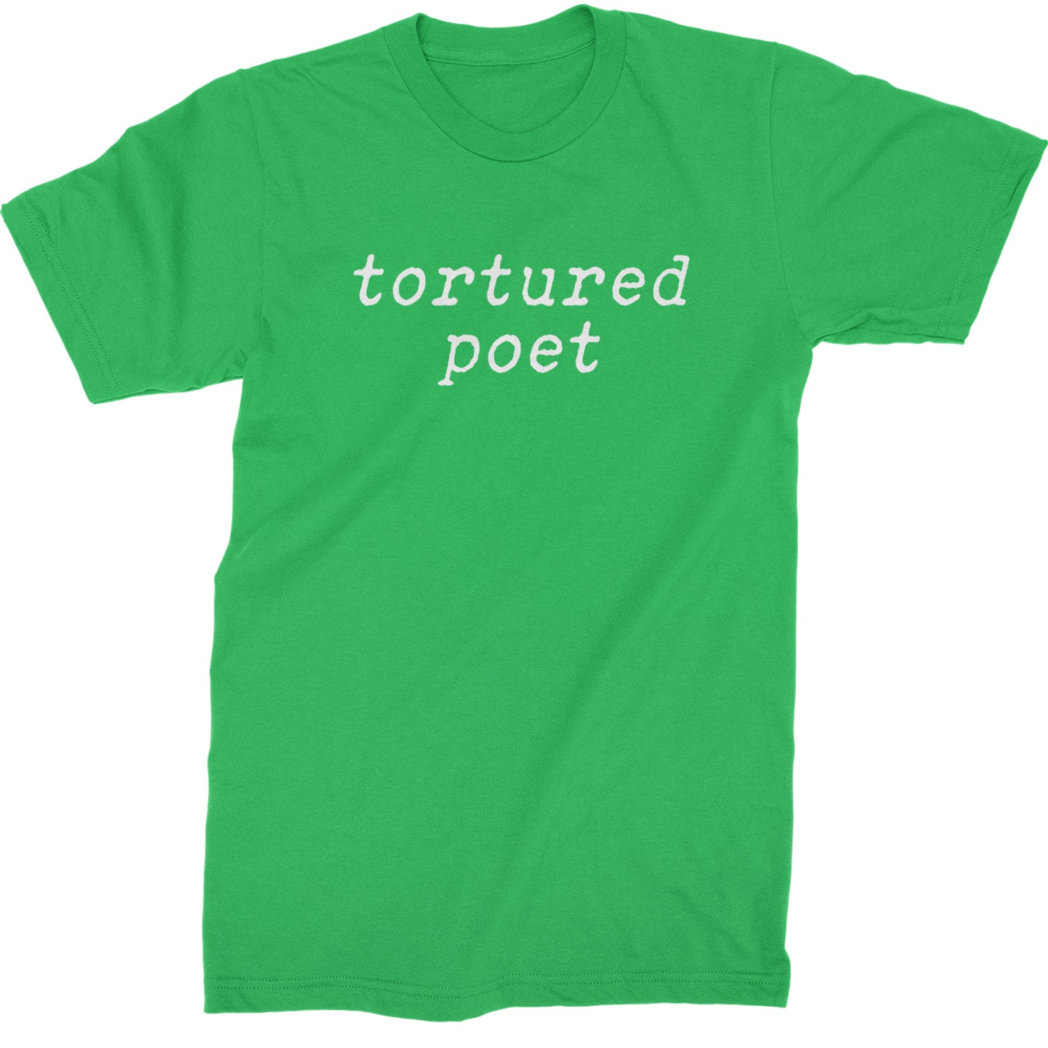 Tortured Poet Chairman Mens T-shirt Kelly Green