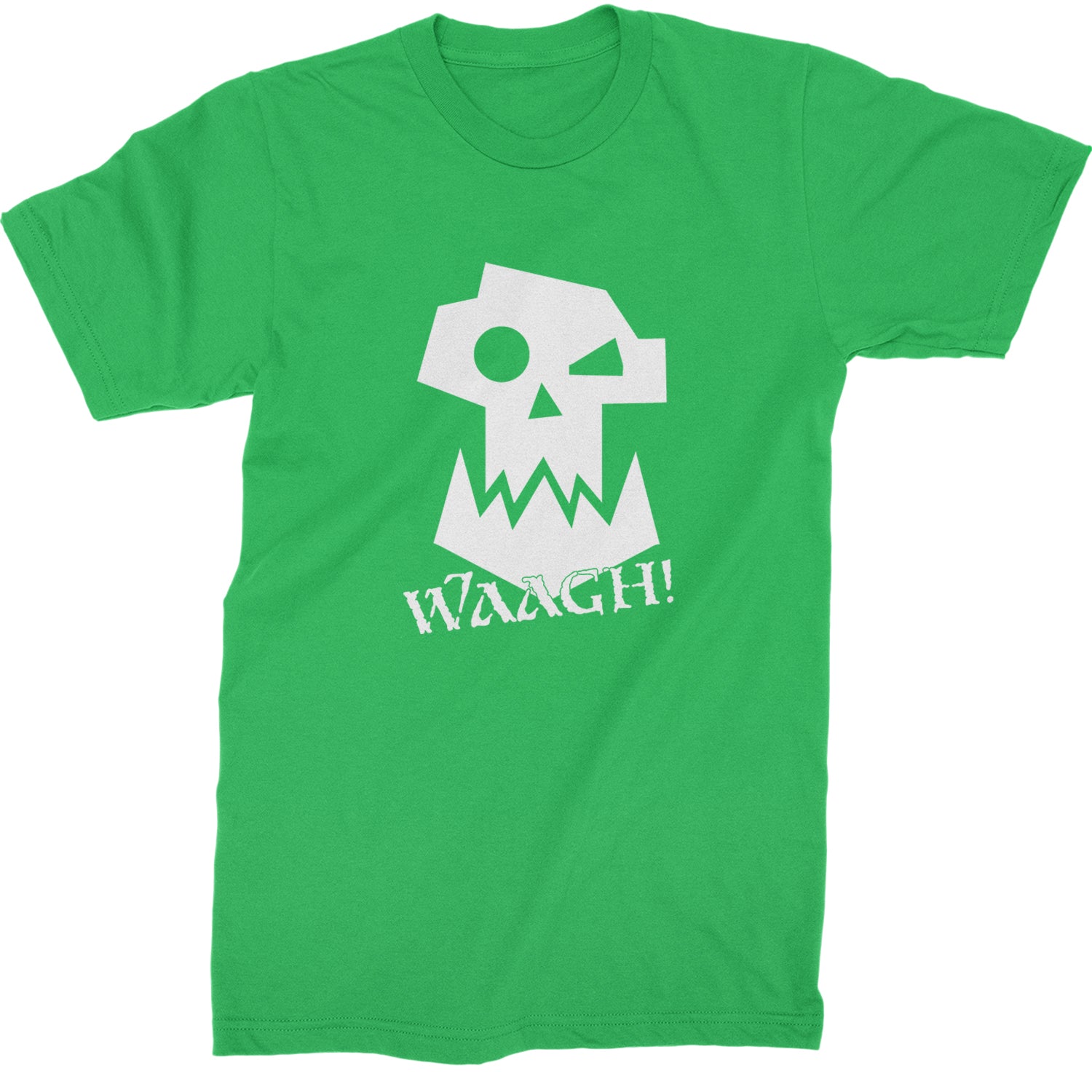 Ork Miniature Tabletop Wargaming Waagh Mens T-shirt Kelly Green