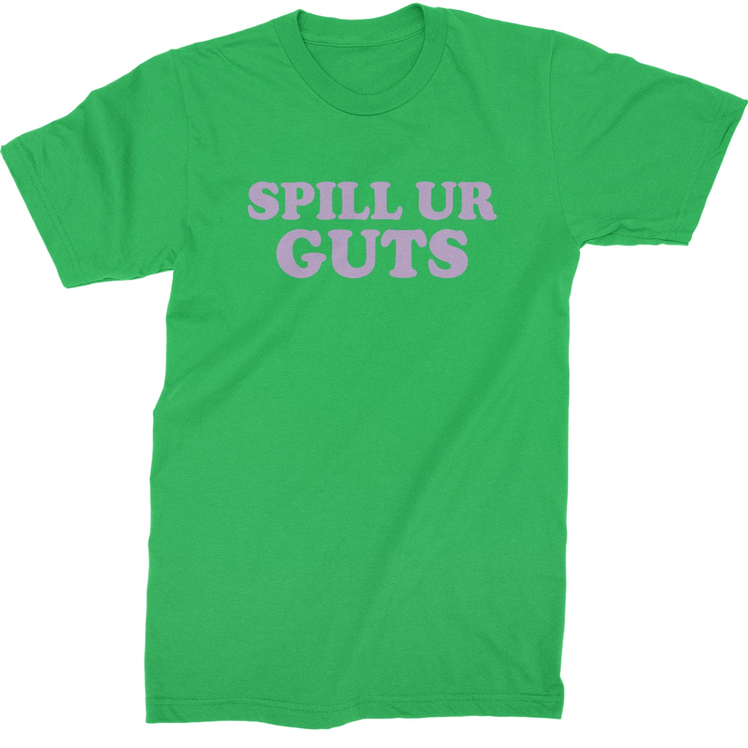 Spill Ur Guts Music Mens T-shirt Kelly Green
