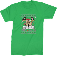Home Malone Ugly Christmas  Mens T-shirt Kelly Green