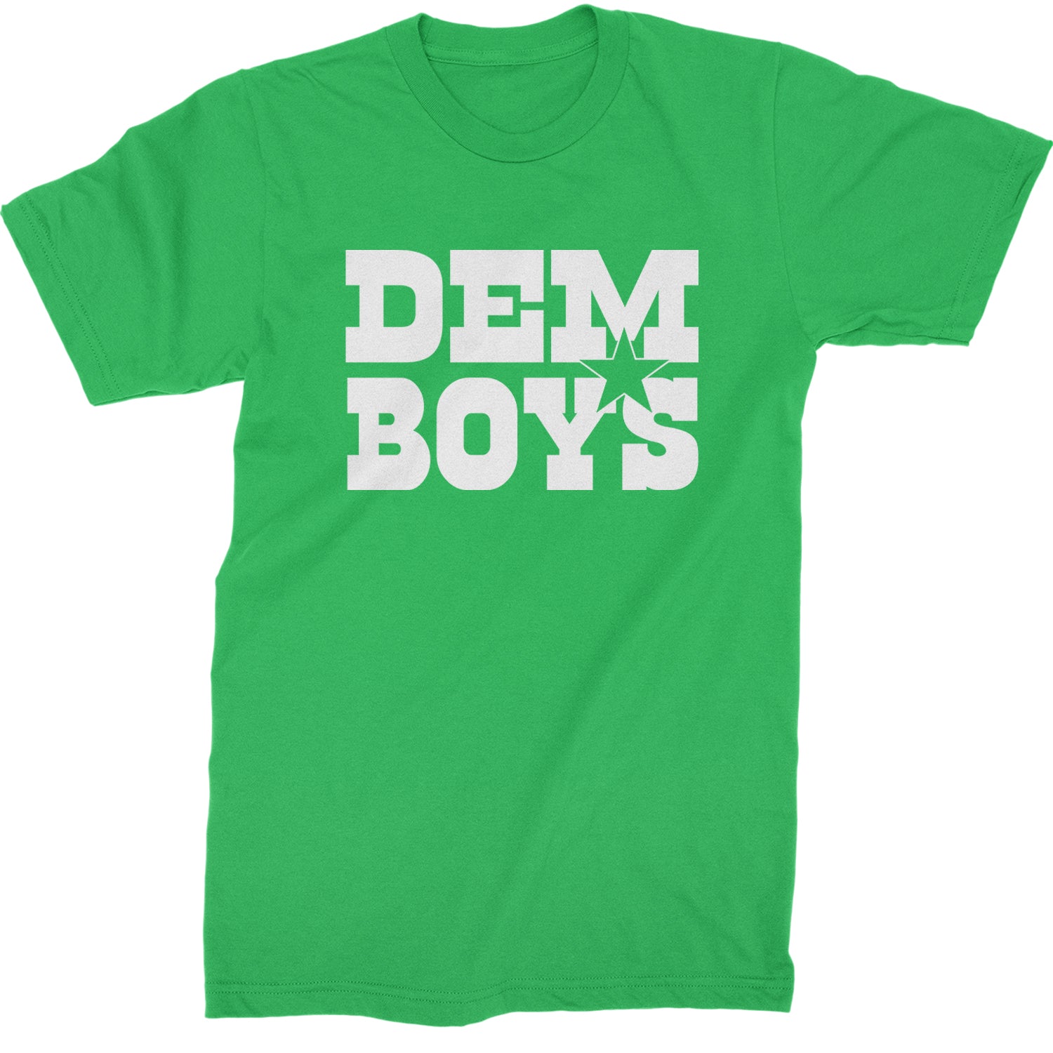 Dem Boys Dallas Football Mens T-shirt Kelly Green