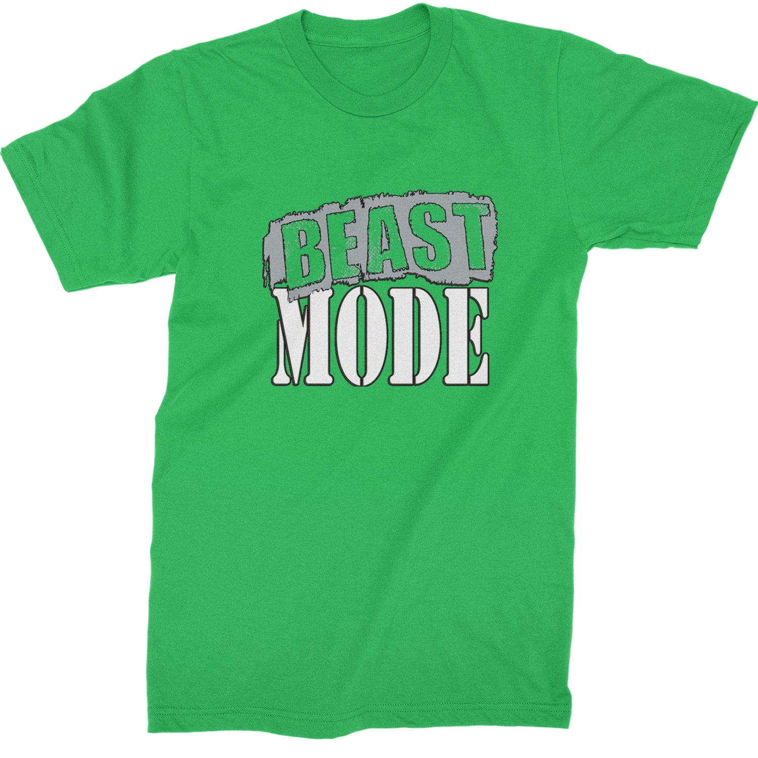 Beast Mode Training Gym Workout Mens T-shirt Kelly Green