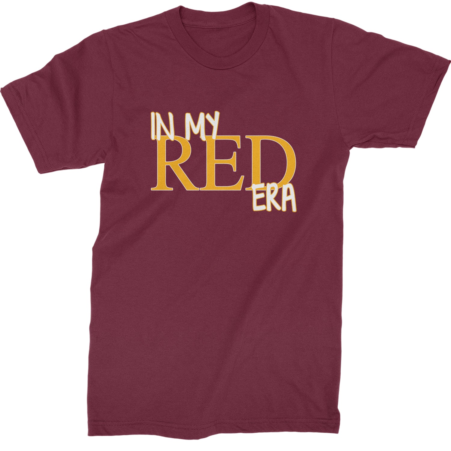 In My Red Era Kansas City Mens T-shirt Maroon