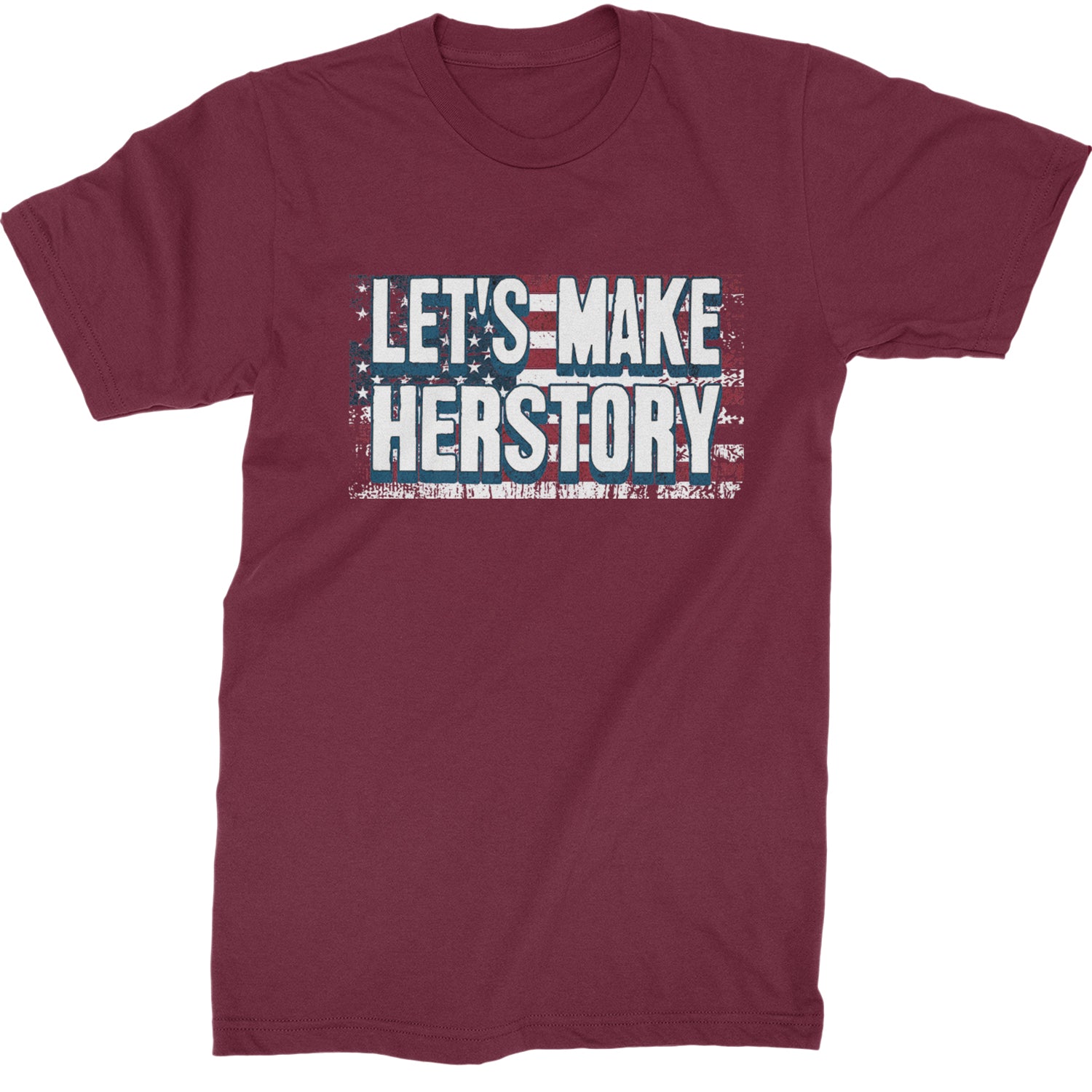 Lets Make Herstory - Support Kamala Harris For President 2024 Mens T-shirt Maroon