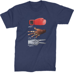 Tyson Jordan Jackson Iconic Michaels Mens T-shirt Navy Blue