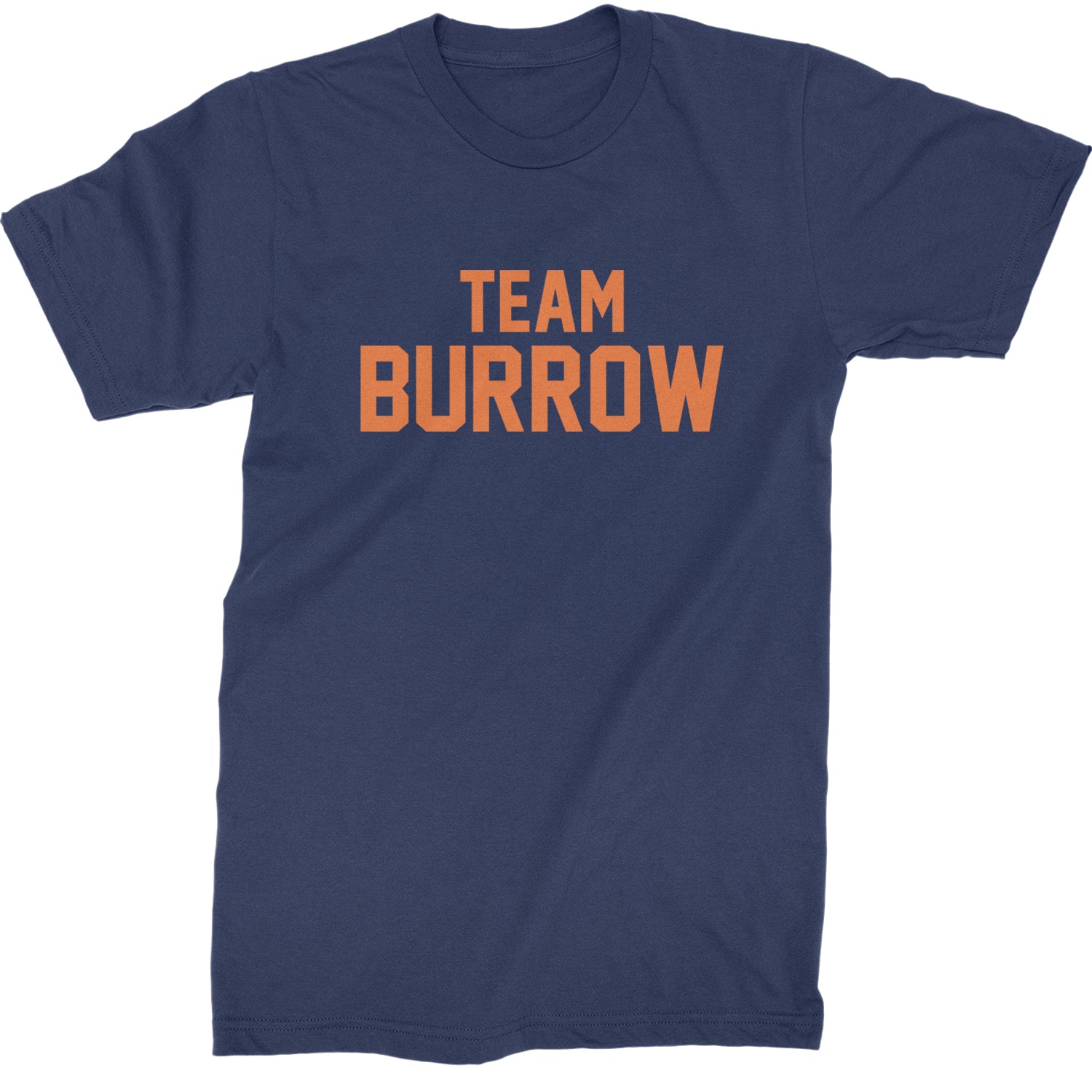 Team Burrow Cincinnati Mens T-shirt Navy Blue