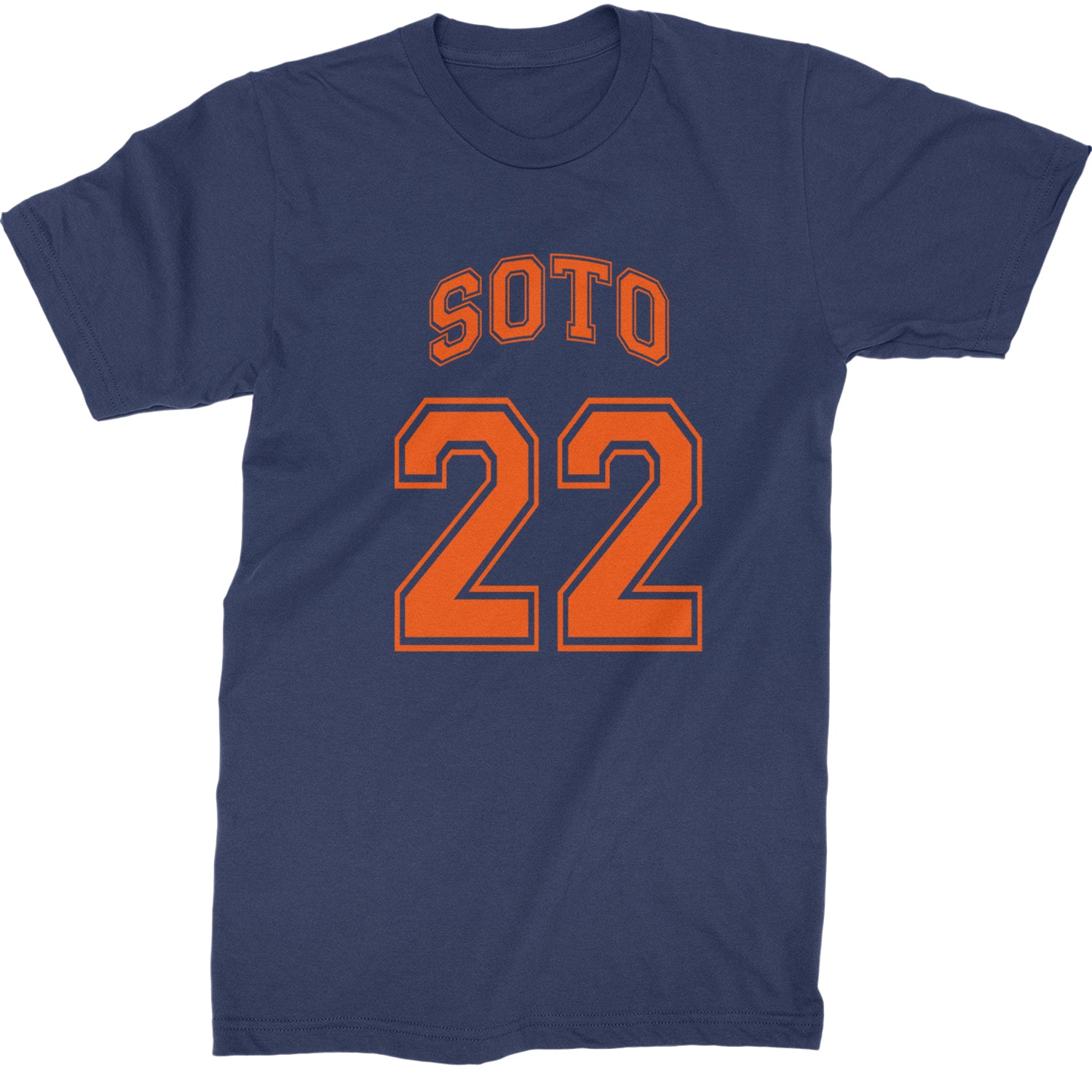 Soto Number 22  Mens T-shirt Navy Blue