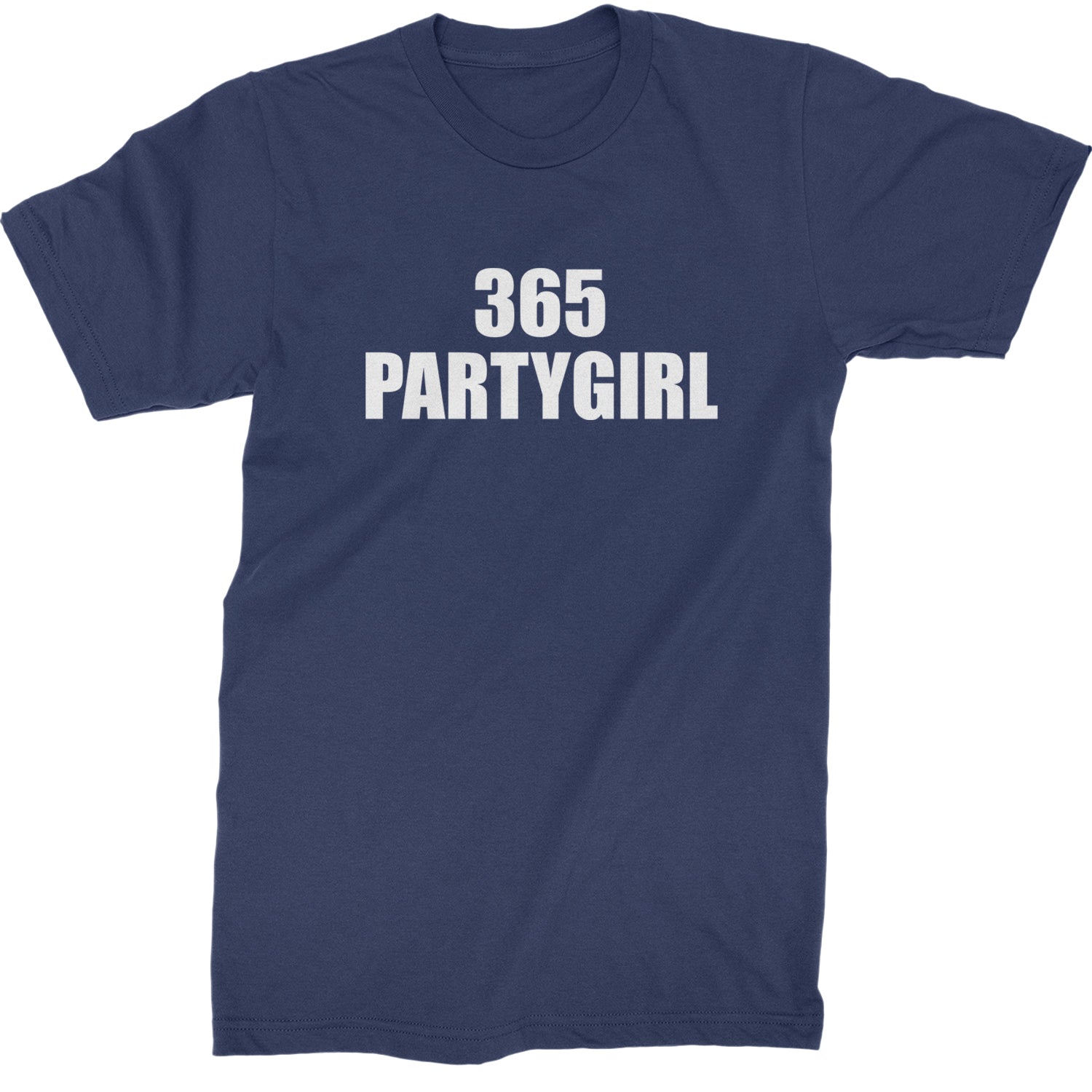 365 Party Girl Brat Girl Summer Mens T-shirt Navy Blue