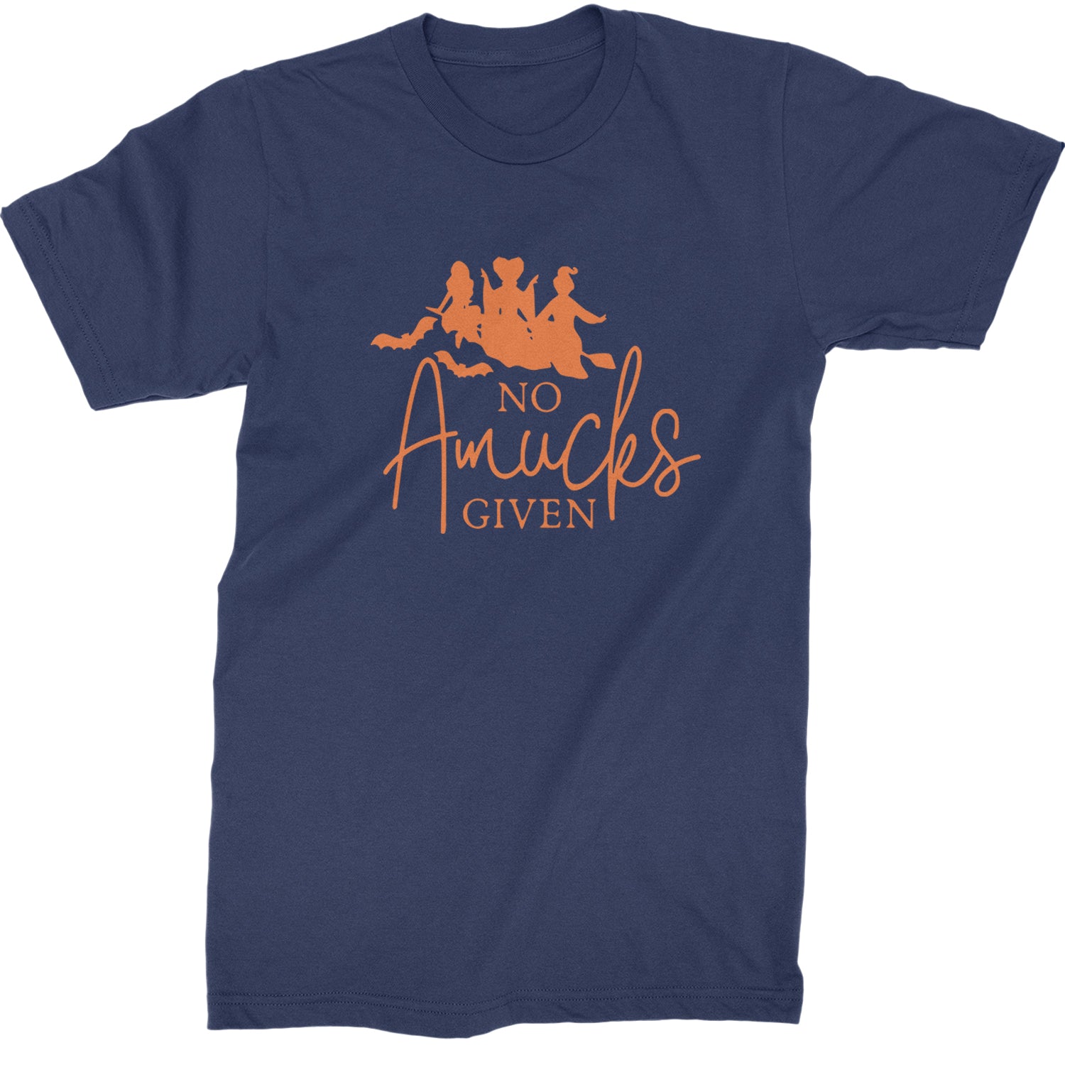 No Amucks Given Hocus Pocus Mens T-shirt Navy Blue