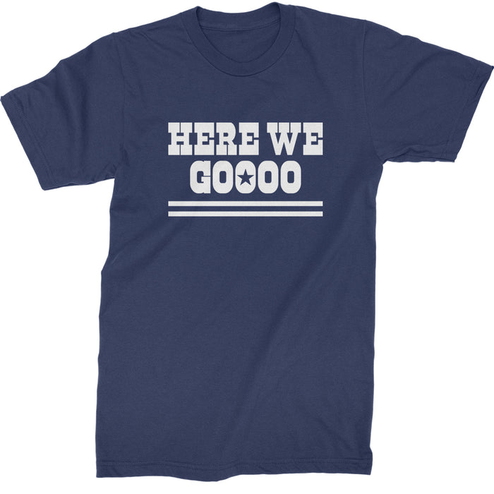Here We Go Dem Boys Dallas Football Mens T-shirt