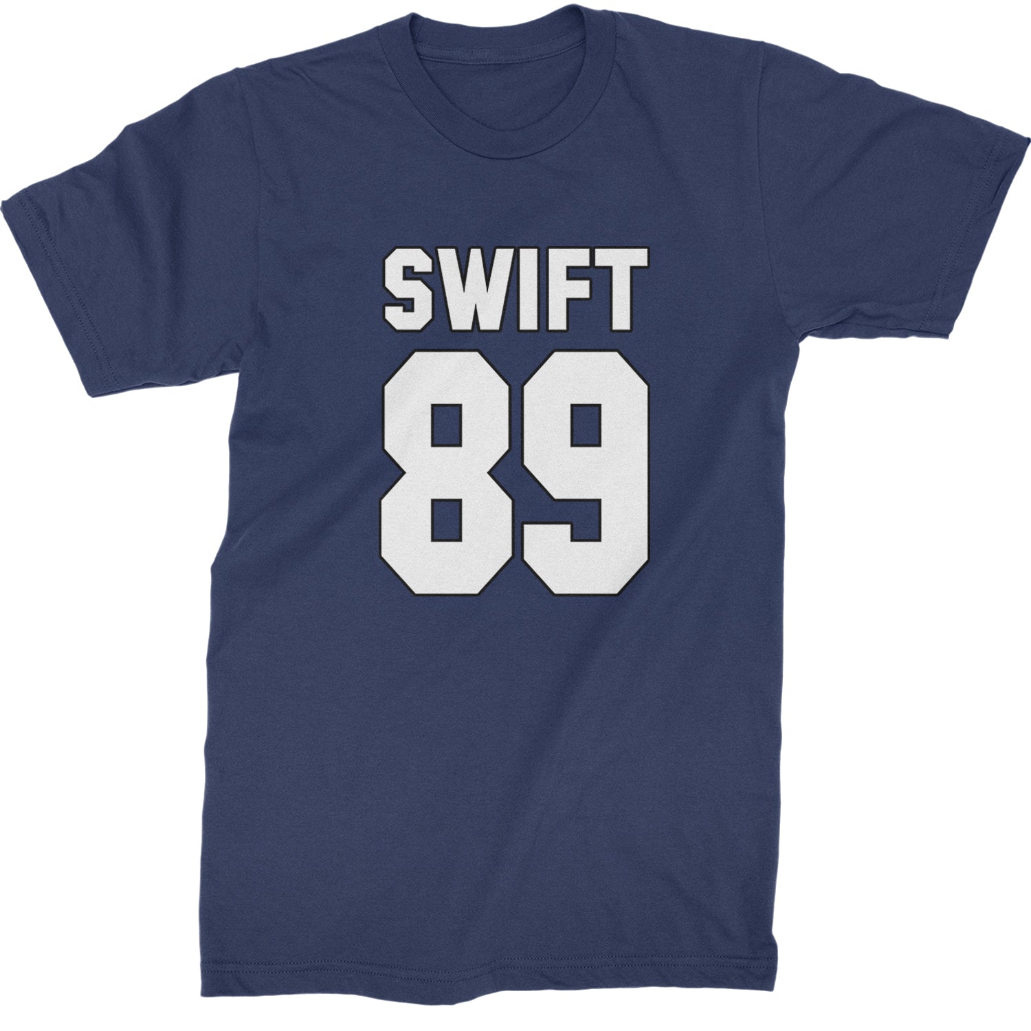 Swift 89 Birth Year Music Fan Era Poets Department Lover Mens T-shirt Navy Blue