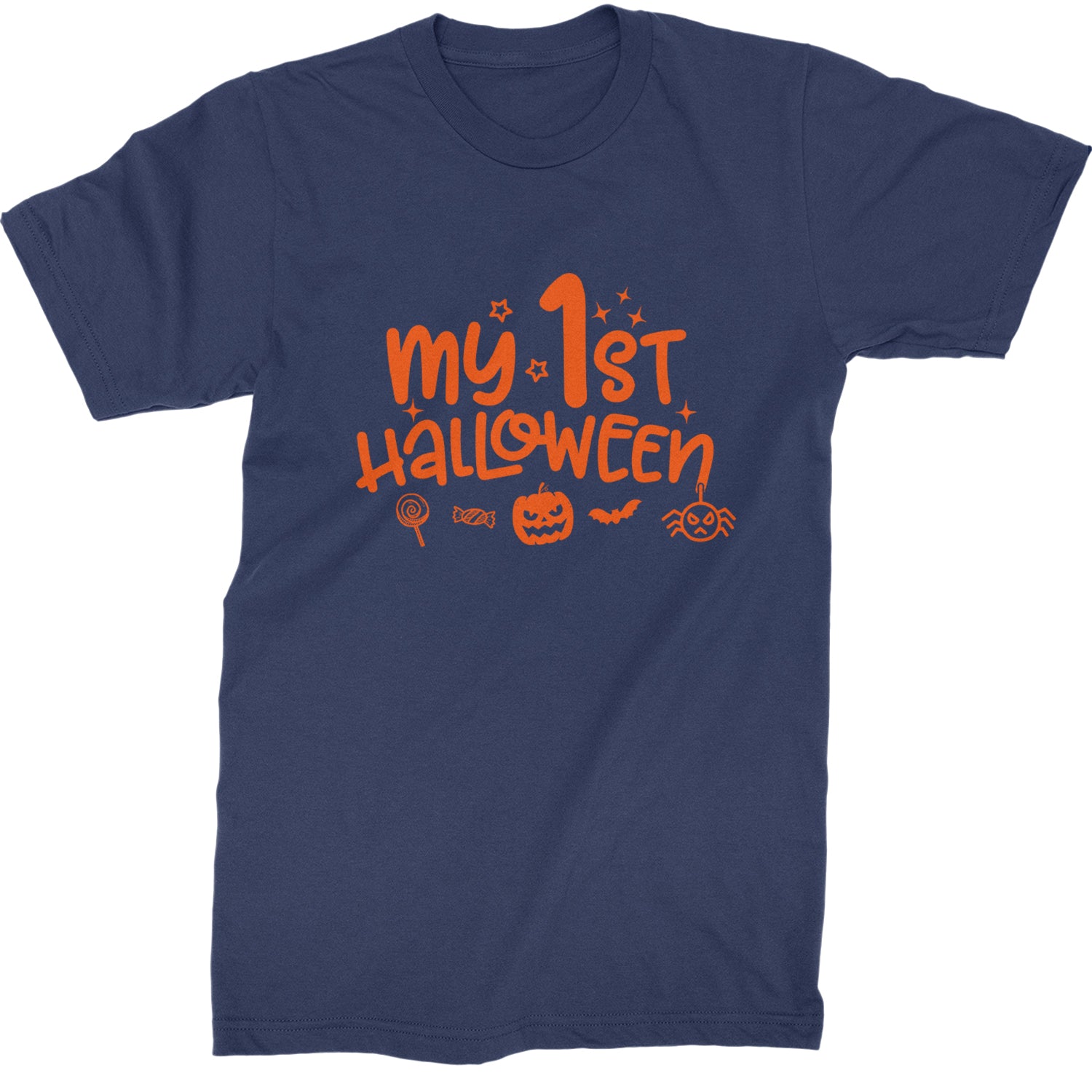 My First Halloween Mens T-shirt Navy Blue