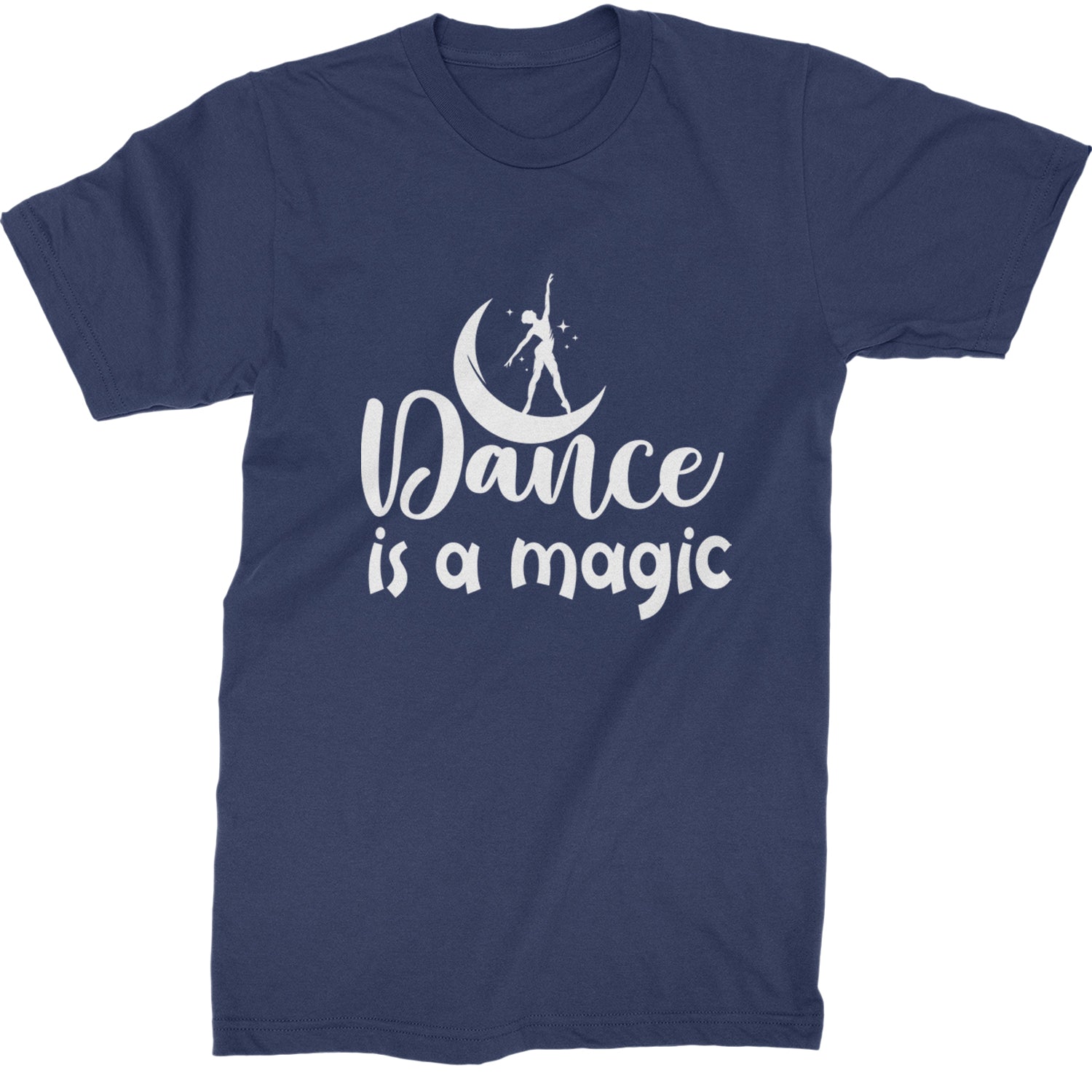 Dance Is Magic Mens T-shirt Navy Blue