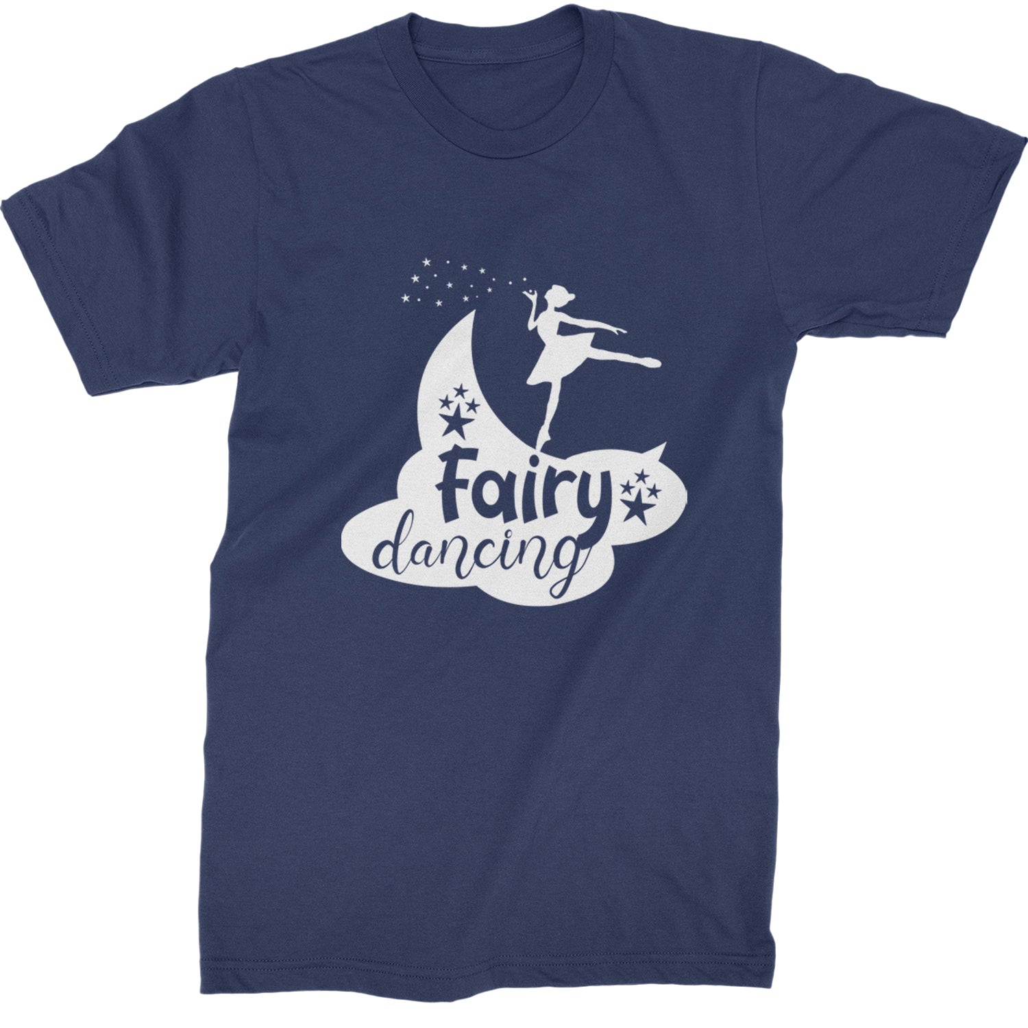 Fairy Dancing Mens T-shirt Navy Blue