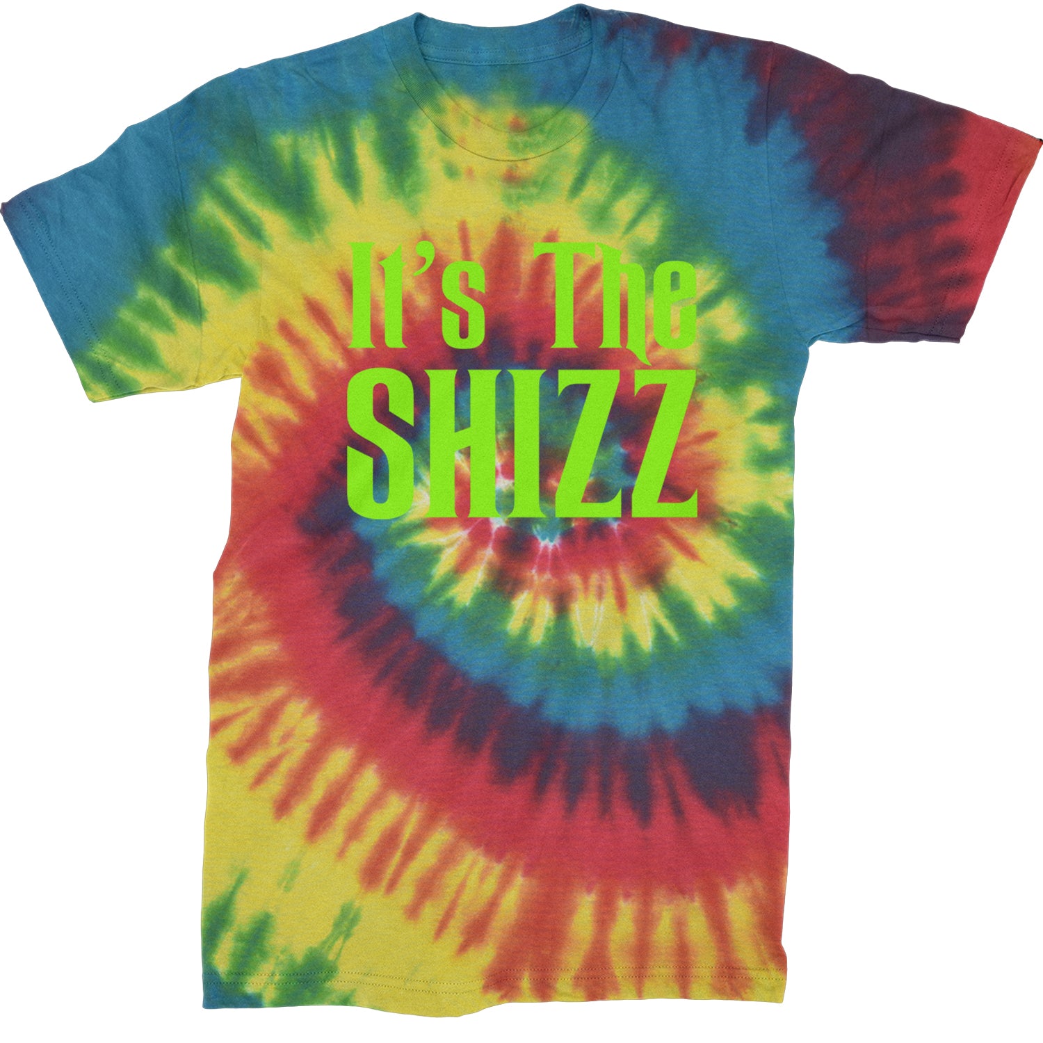 It's The Shizz Magical  Mens T-shirt Tie-Dye Rainbow Reactive