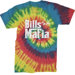 Mafia Bills Mafia Godfather Mens T-shirt Tie-Dye Rainbow Reactive