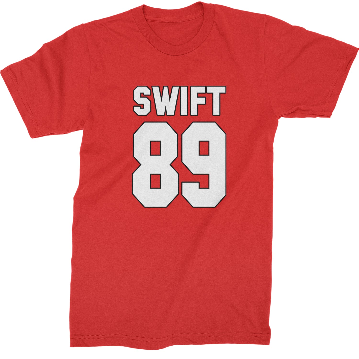 Swift 89 Birth Year Music Fan Era Poets Department Lover Mens T-shirt Red