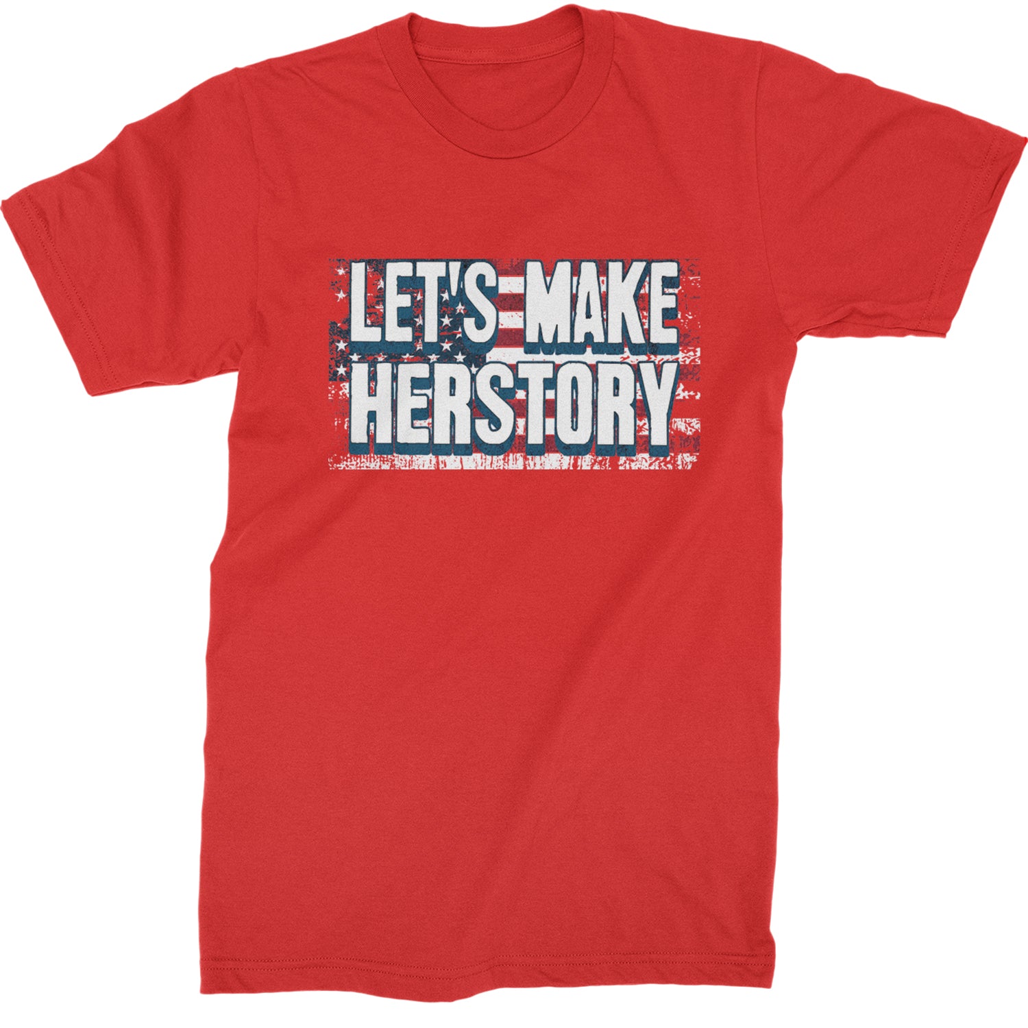 Lets Make Herstory - Support Kamala Harris For President 2024 Mens T-shirt Red