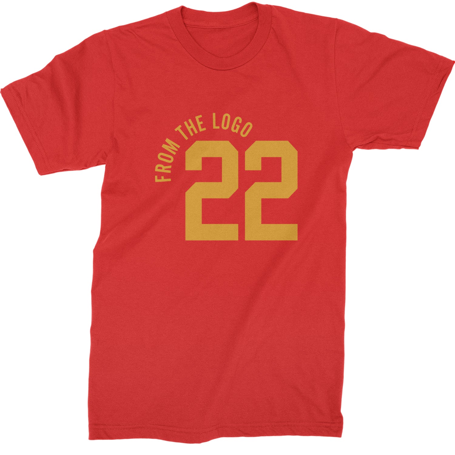 From The Logo #22 Basketball Mens T-shirt Red