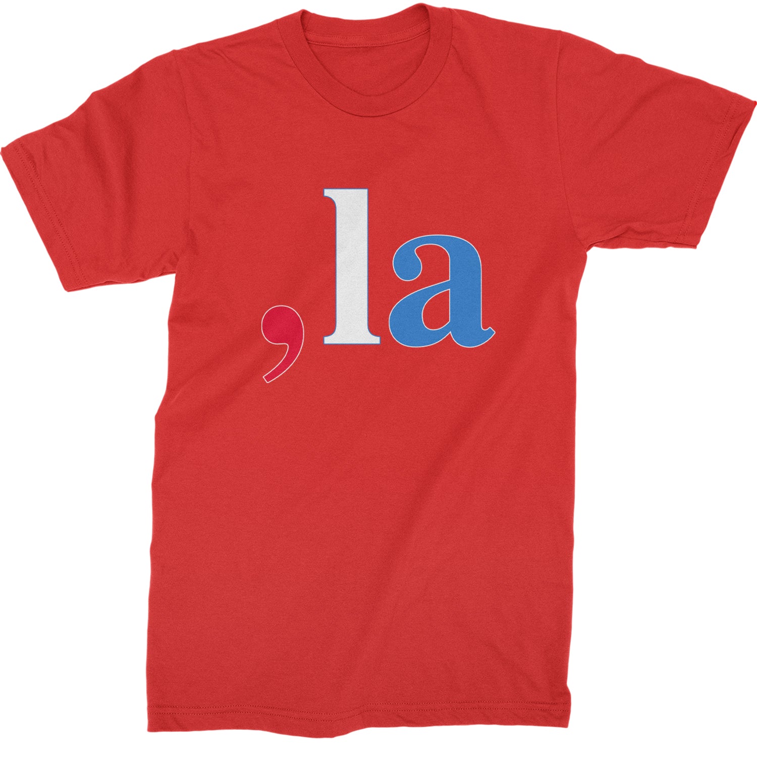 Comma-La - Support Kamala Harris For President 2024 Mens T-shirt Red