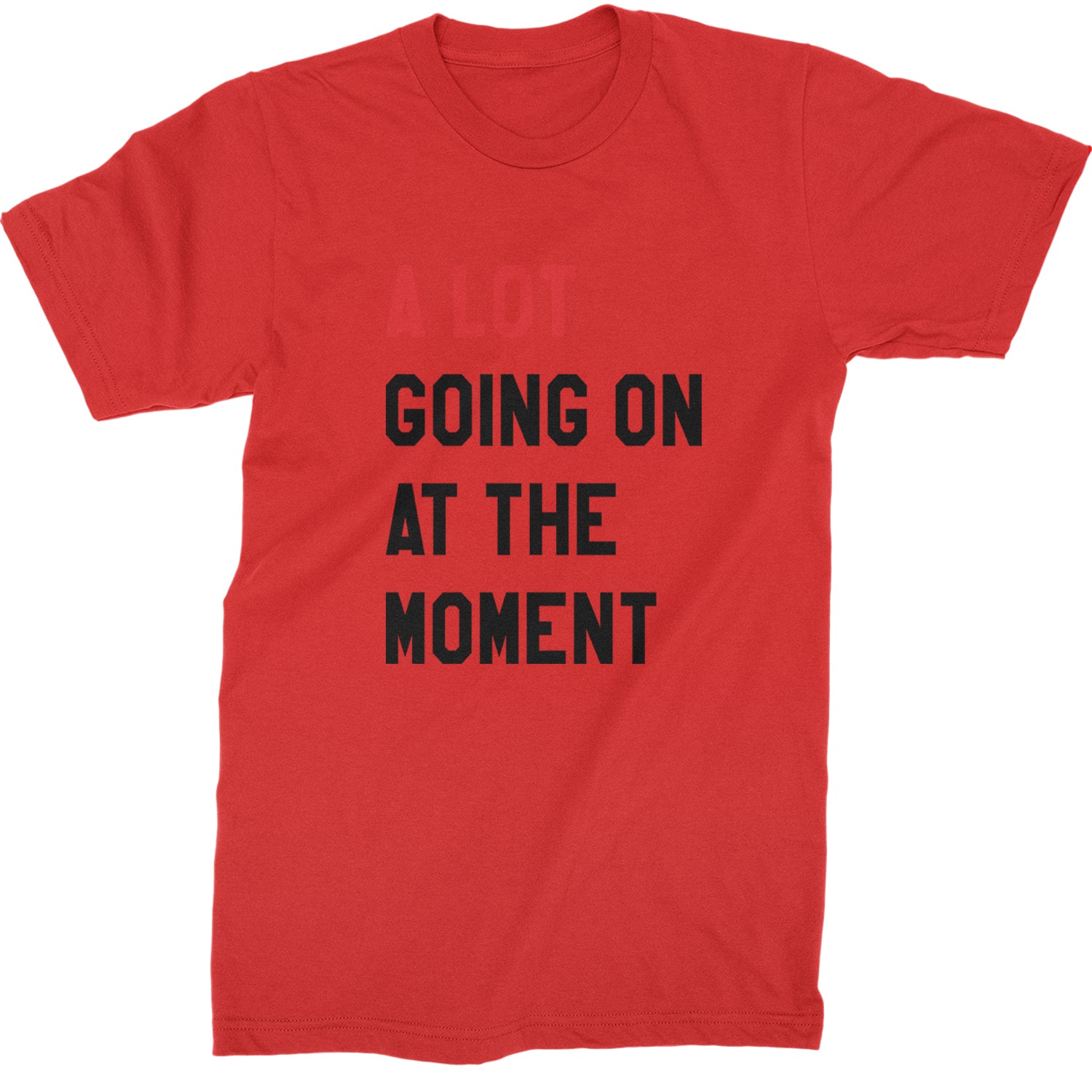 A Lot Going On At The Moment New TTPD Poet Department Mens T-shirt Red