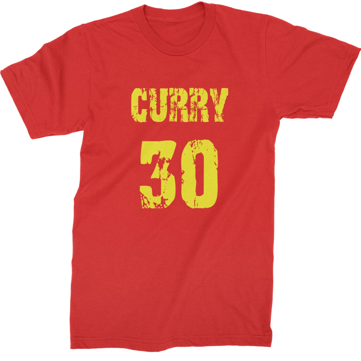 Curry #30 Mens T-shirt Red