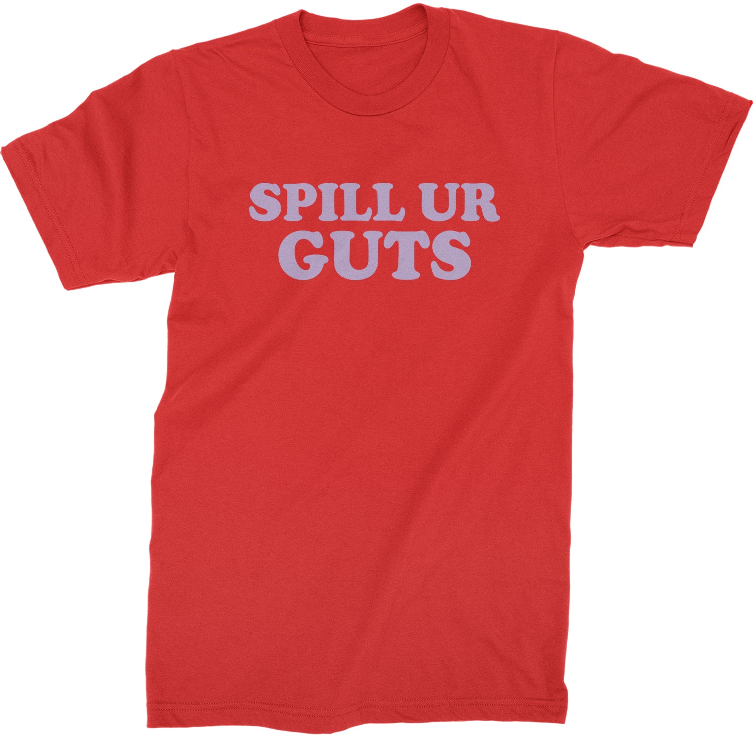 Spill Ur Guts Music Mens T-shirt Red