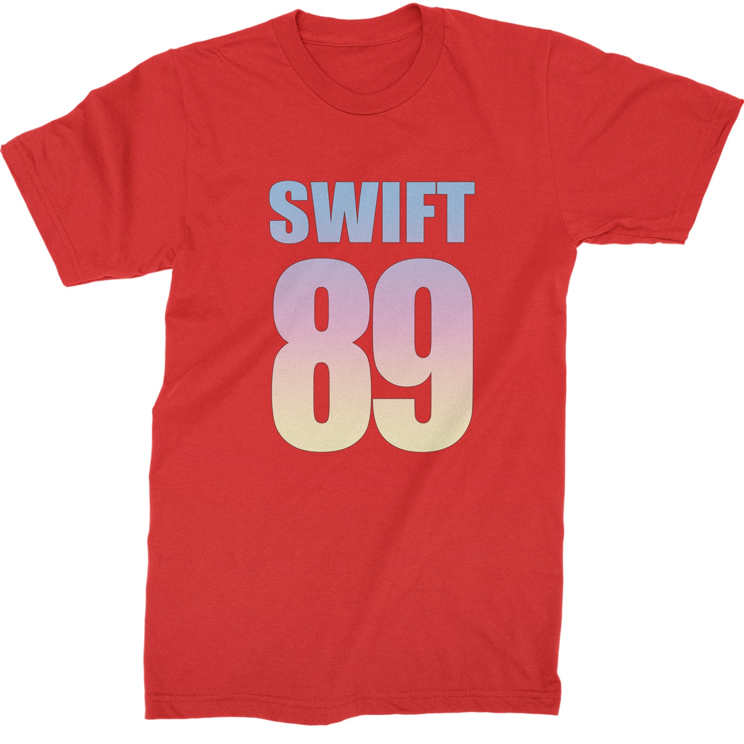 Lover Era Swift 89 Birth Year Music Fan TTPD Mens T-shirt Red