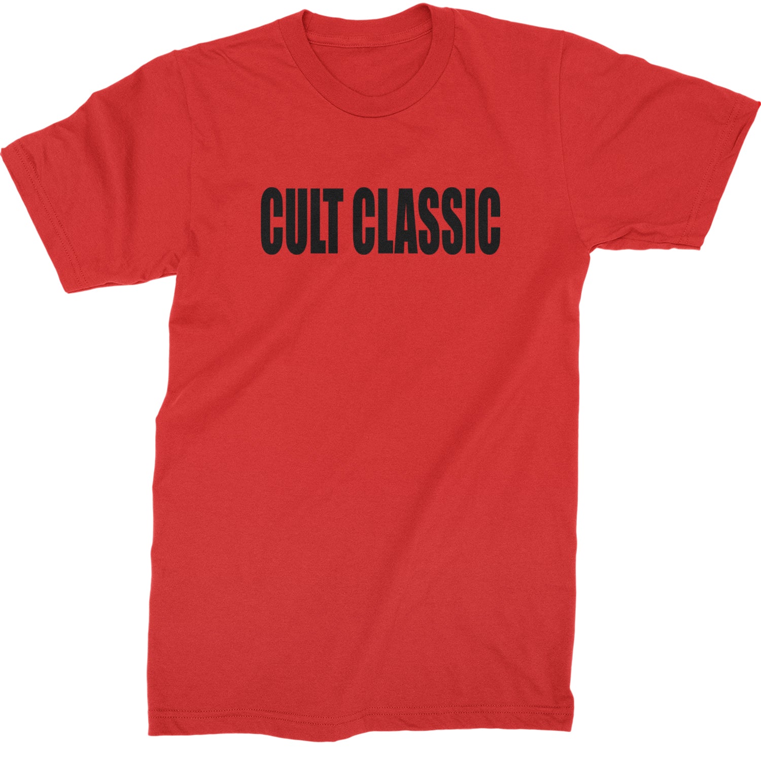 Cult Classic Pop Music Club  Mens T-shirt Red