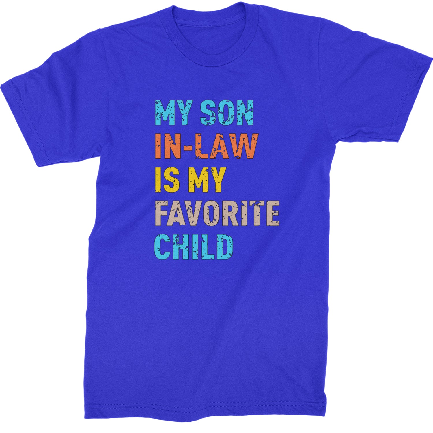 My Son In-Law Is My Favorite Child Meme  Mens T-shirt Royal Blue