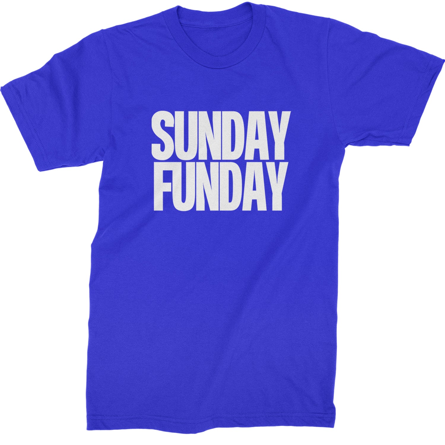 Sunday Funday  Mens T-shirt Royal Blue