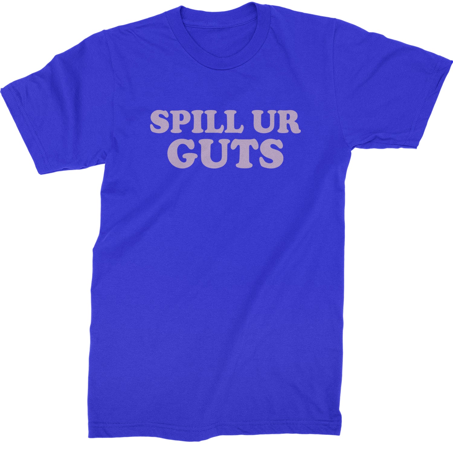 Spill Ur Guts Music Mens T-shirt Royal Blue