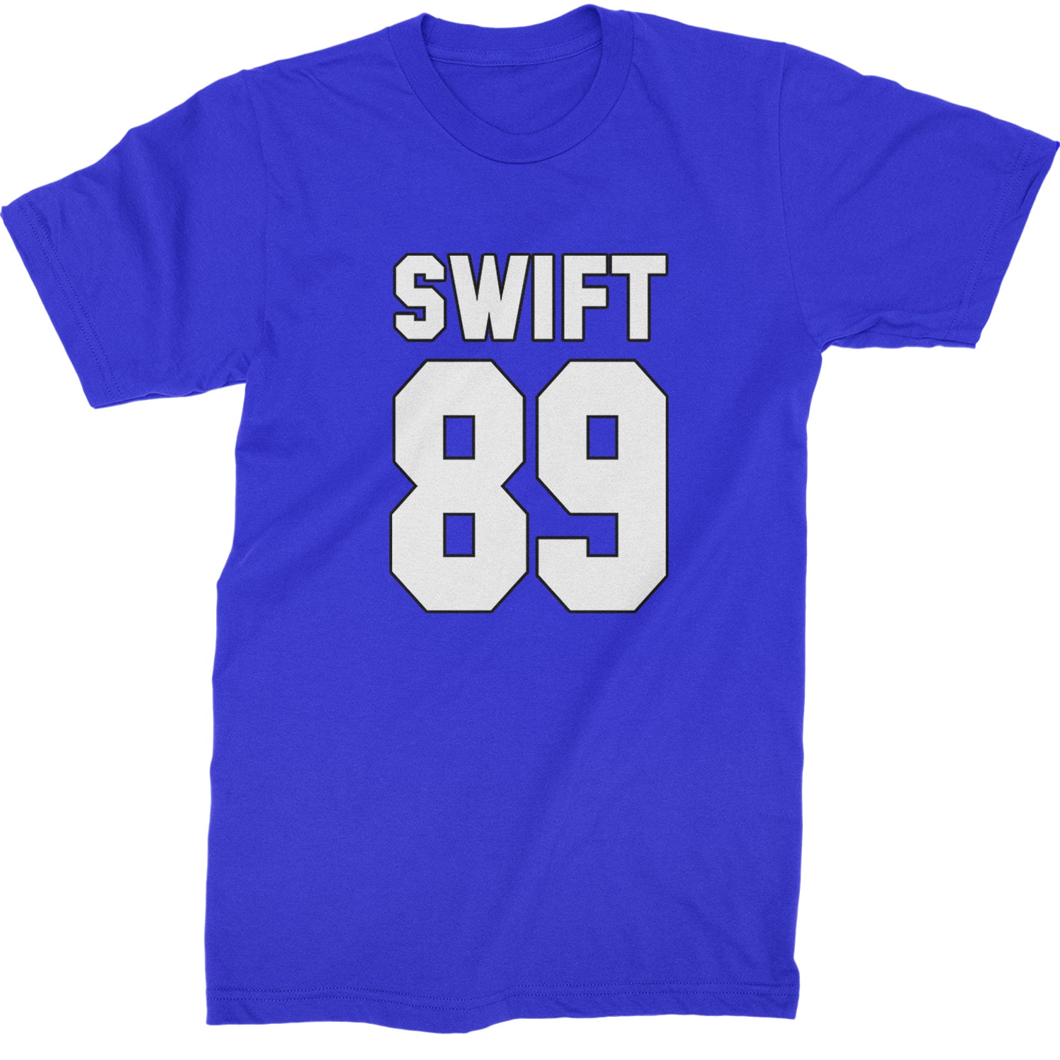 Swift 89 Birth Year Music Fan Era Poets Department Lover Mens T-shirt Royal Blue