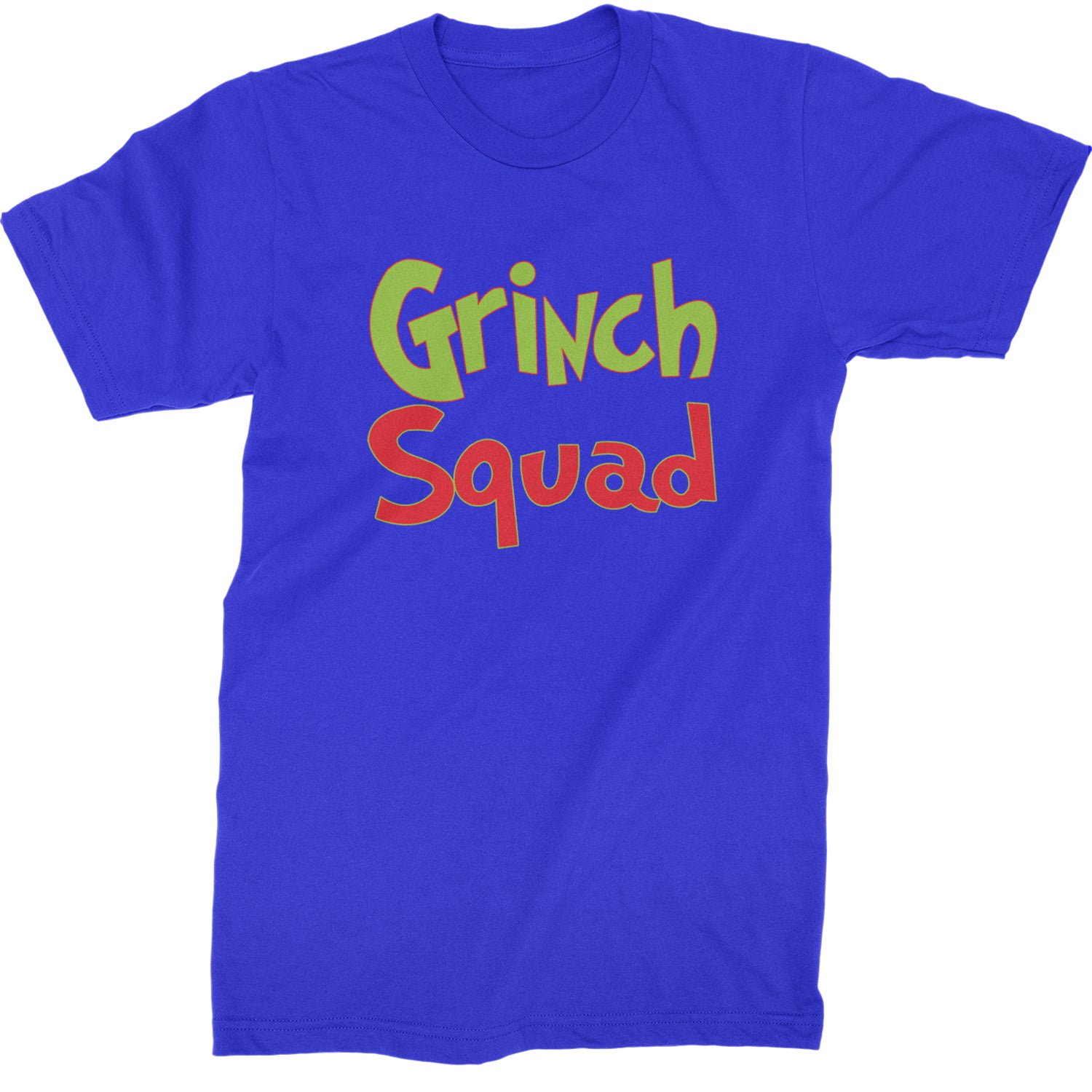 Gr-nch Squad Jolly Grinchmas Merry Christmas  Mens T-shirt Royal Blue