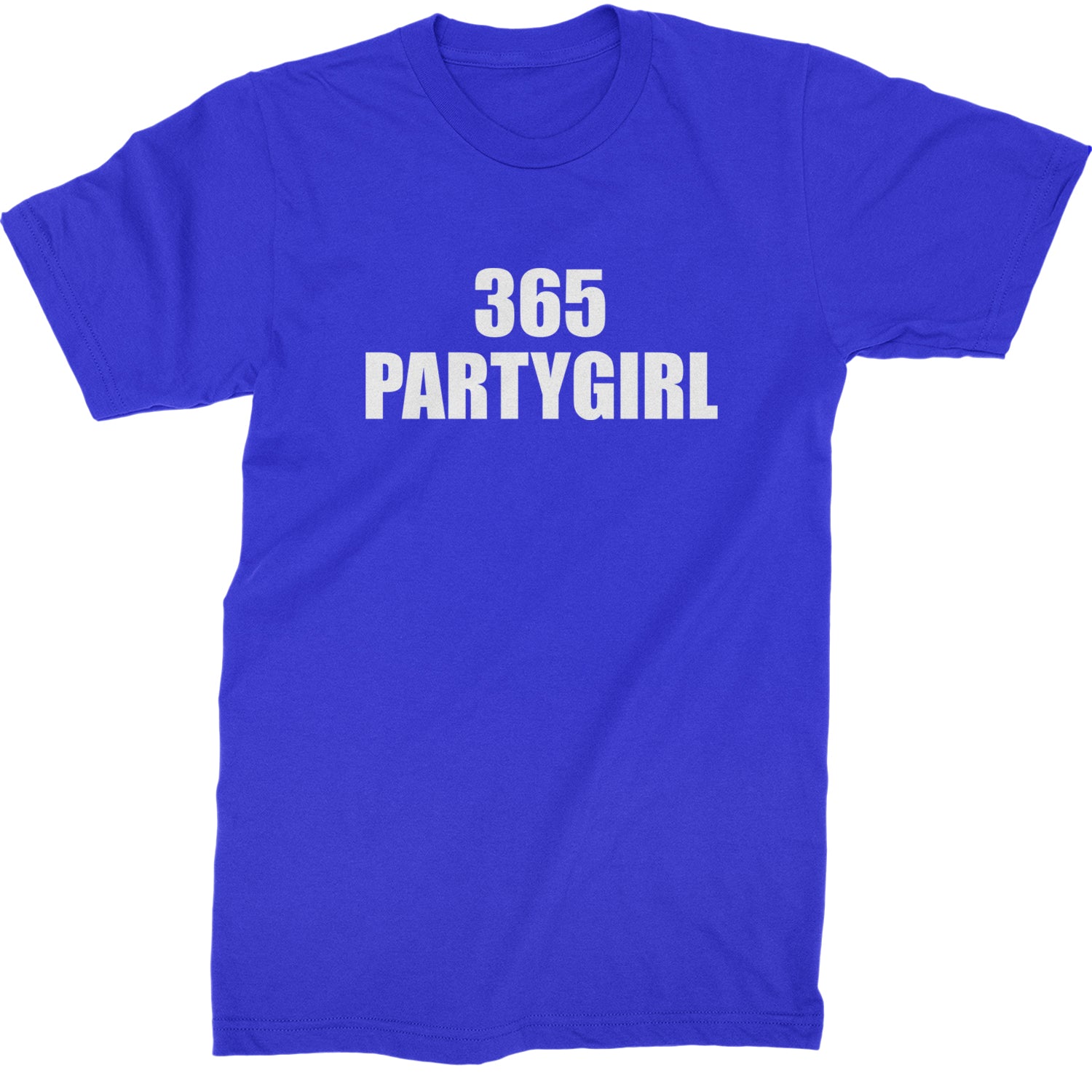 365 Party Girl Brat Girl Summer Mens T-shirt Royal Blue