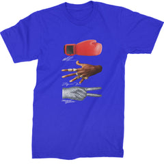 Tyson Jordan Jackson Iconic Michaels Mens T-shirt Royal Blue
