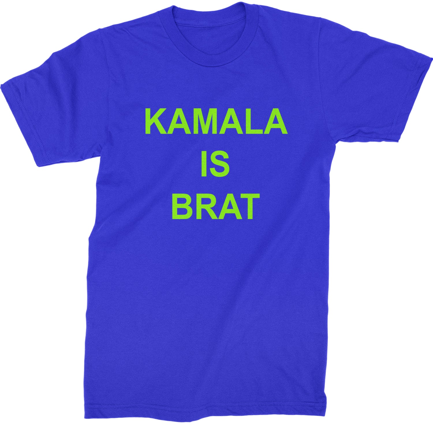 Kamala Is Brat - President Harris 2024 Mens T-shirt Royal Blue