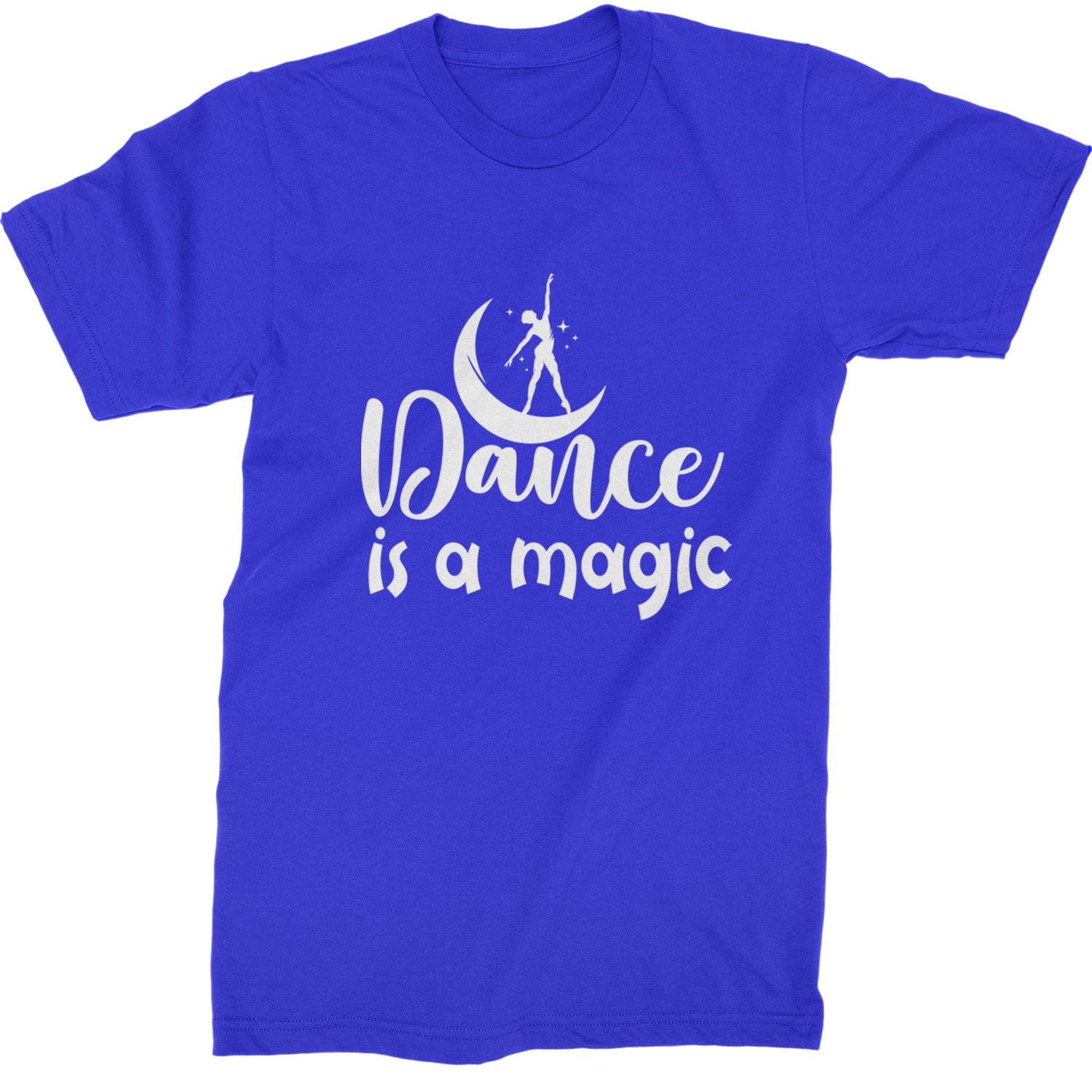 Dance Is Magic Mens T-shirt Royal Blue