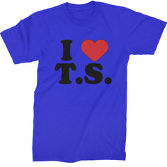 I Heart T.S. Concert Music Lover  Mens T-shirt Royal Blue