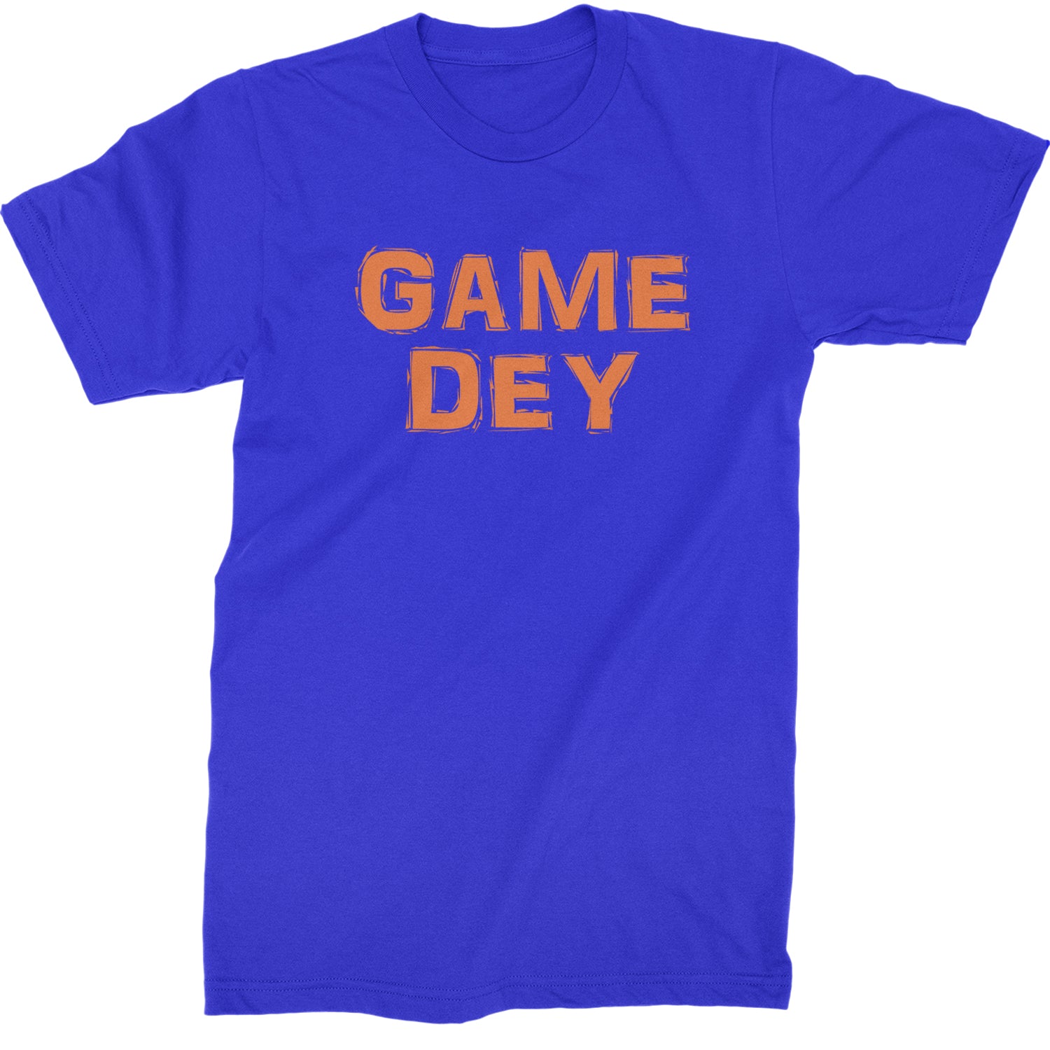 Game Dey Cincinnati Football Mens T-shirt Royal Blue
