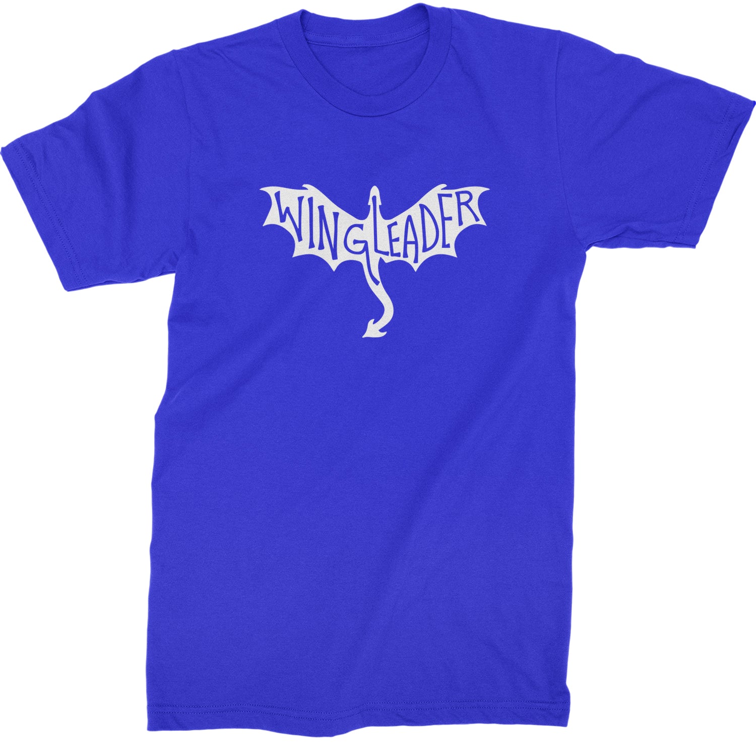 Wingleader Basgiath War College Mens T-shirt Royal Blue