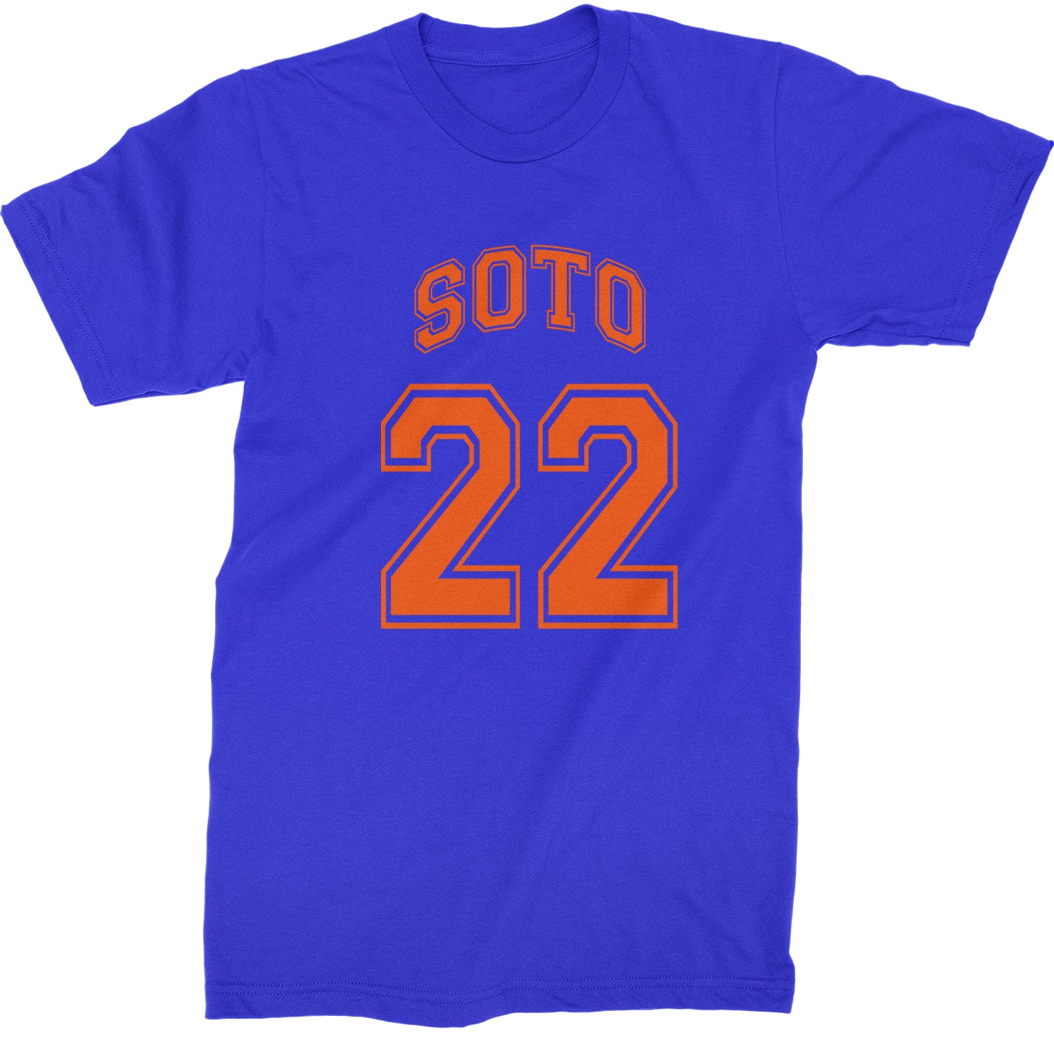 Soto Number 22  Mens T-shirt Royal Blue