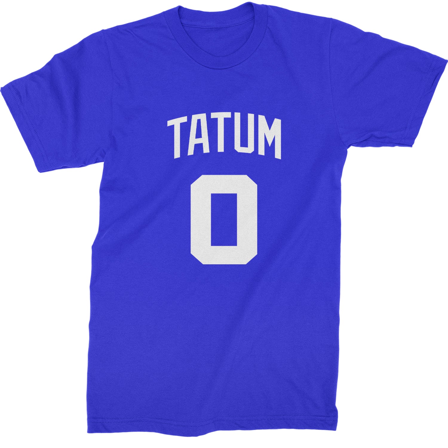 Tatum #0 Boston Basketball Mens T-shirt Royal Blue