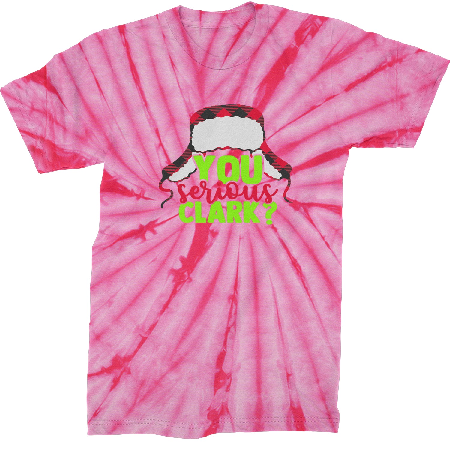 You Serious Clark? Griswold  Mens T-shirt Tie-Dye Spider Pink